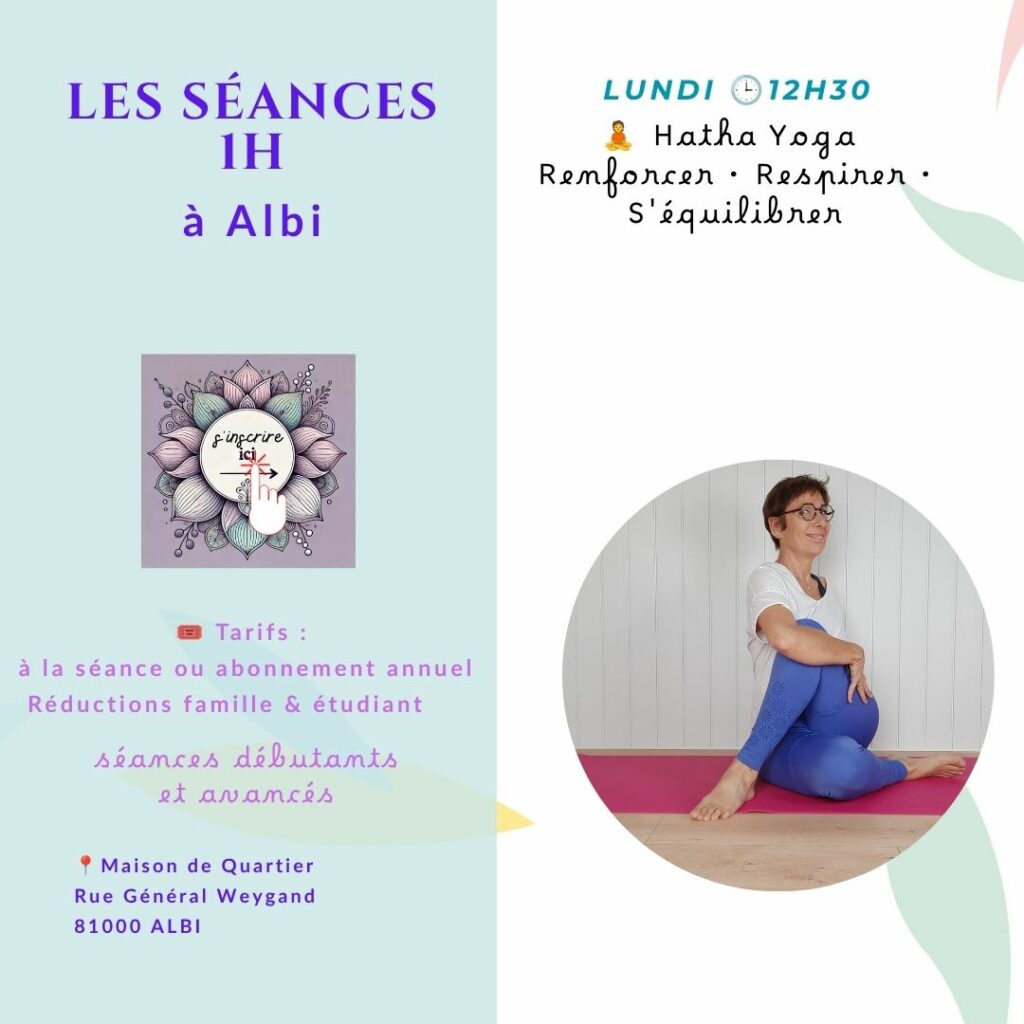 albi ; hatha yoga; renforcer ; détendre; se relaxer